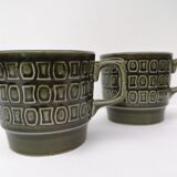 Duo of vintage cups