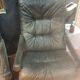 2 leather armchairs