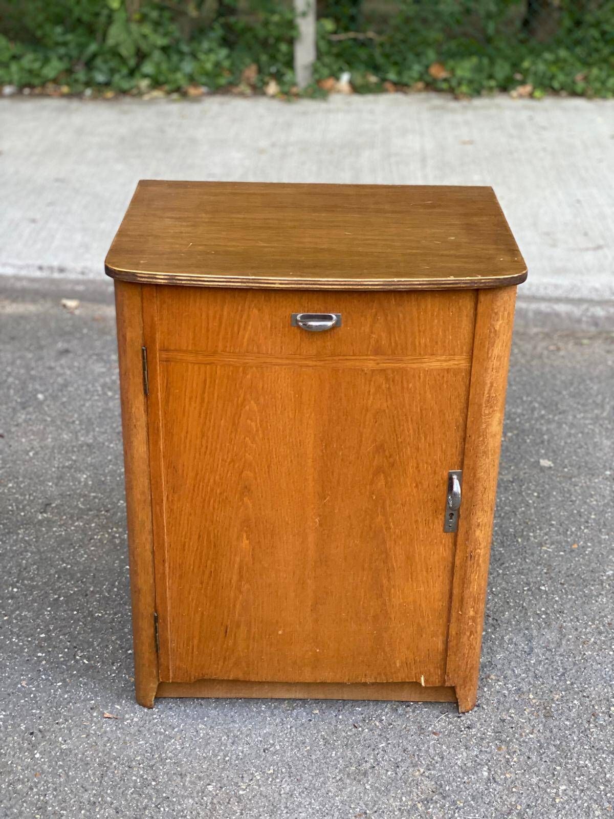Armoire de rangement chaussures style scandinave en bois 1960