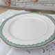 Round earthenware dish, Longwy France, Trianon model