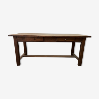 Table de ferme en bois