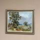Original Swedish Oil on Canvas – “Landscape” by Sigurd Hagegård – Signed – Vintage & Framed – 62 × 53 cm (24.4" × 20.9")