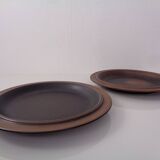 Large Russian Plates by Ulla Procope for Arabia, Set of 6, Finland, 1960s, Set of 6