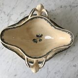 Gravy boat Terre de Fer Sarreguemines late nineteenth century