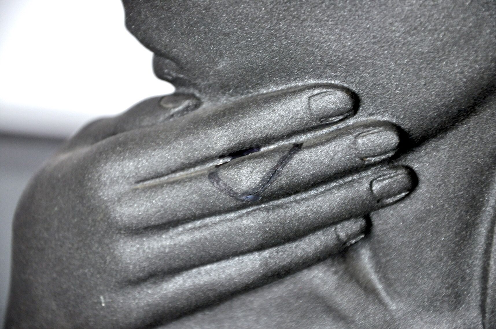 Lampe buste de Femme, platre, France, 1970