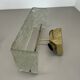 Large 35cm cubic Hollywood Regency Ice Glass Wall Light by J.T. Kalmar 1950