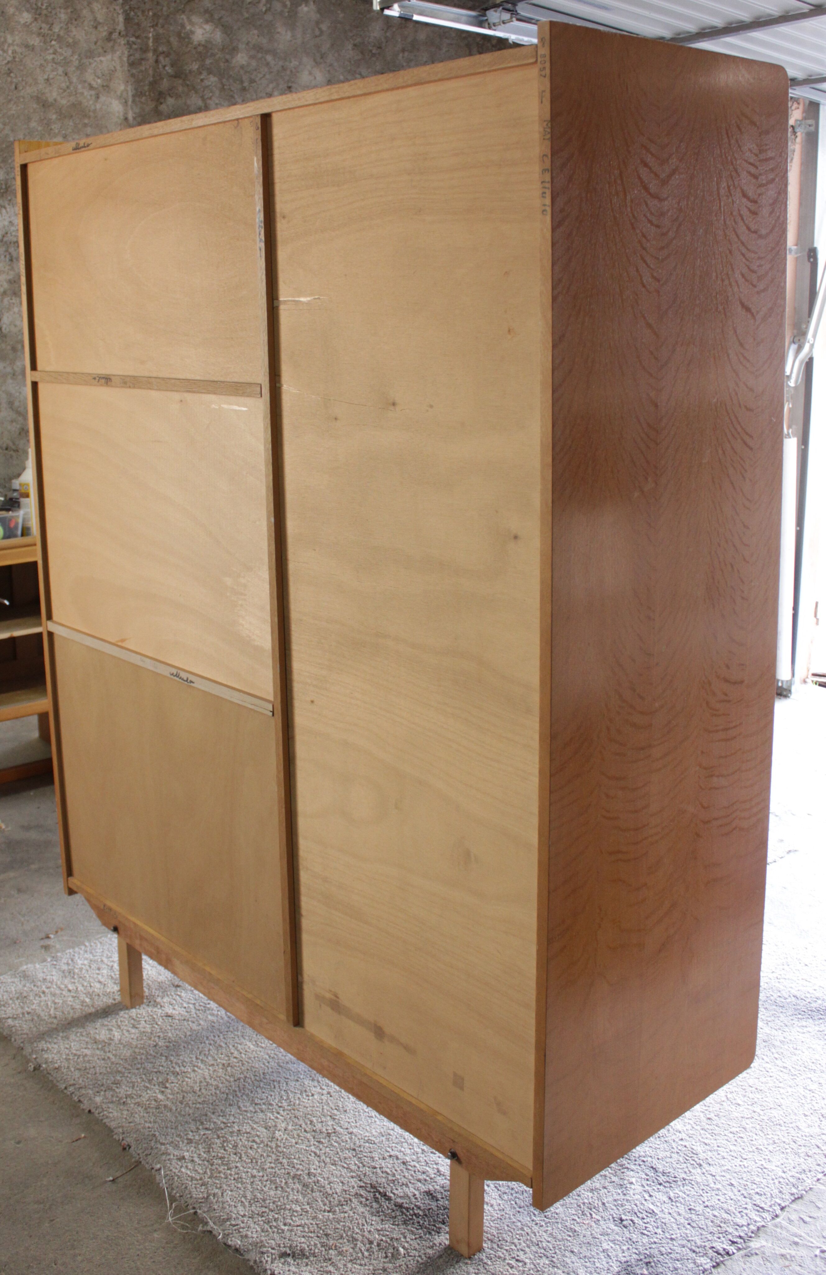 Vintage Secretary Cabinet - 60s