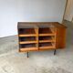 Antique teak craft shop furniture / counter / haberdashery display cabinet.