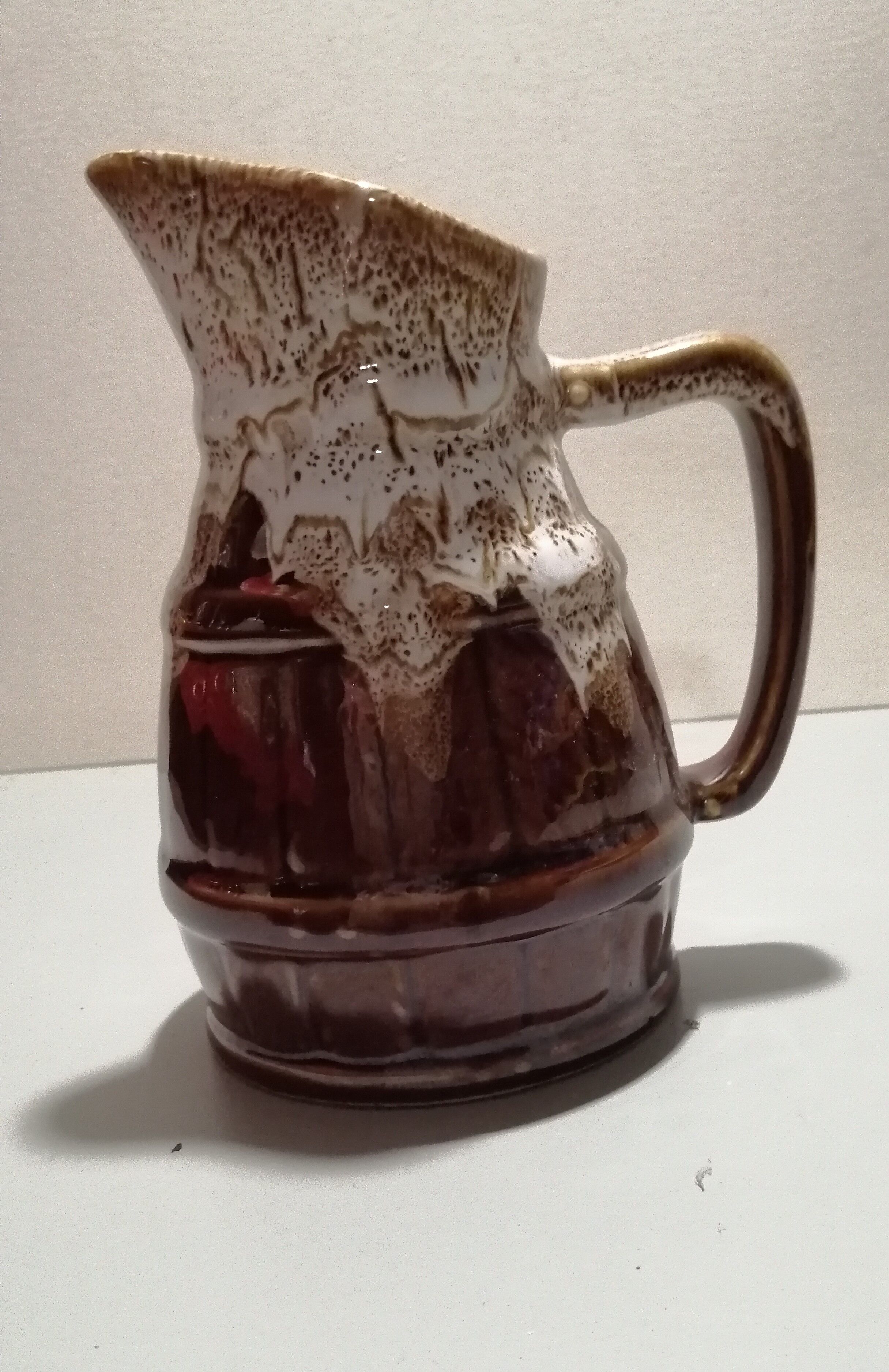 Vintage bistro wine pitcher