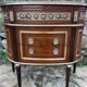 Louis XVI style mahogany and gilded bronze chest of drawers, 20th century