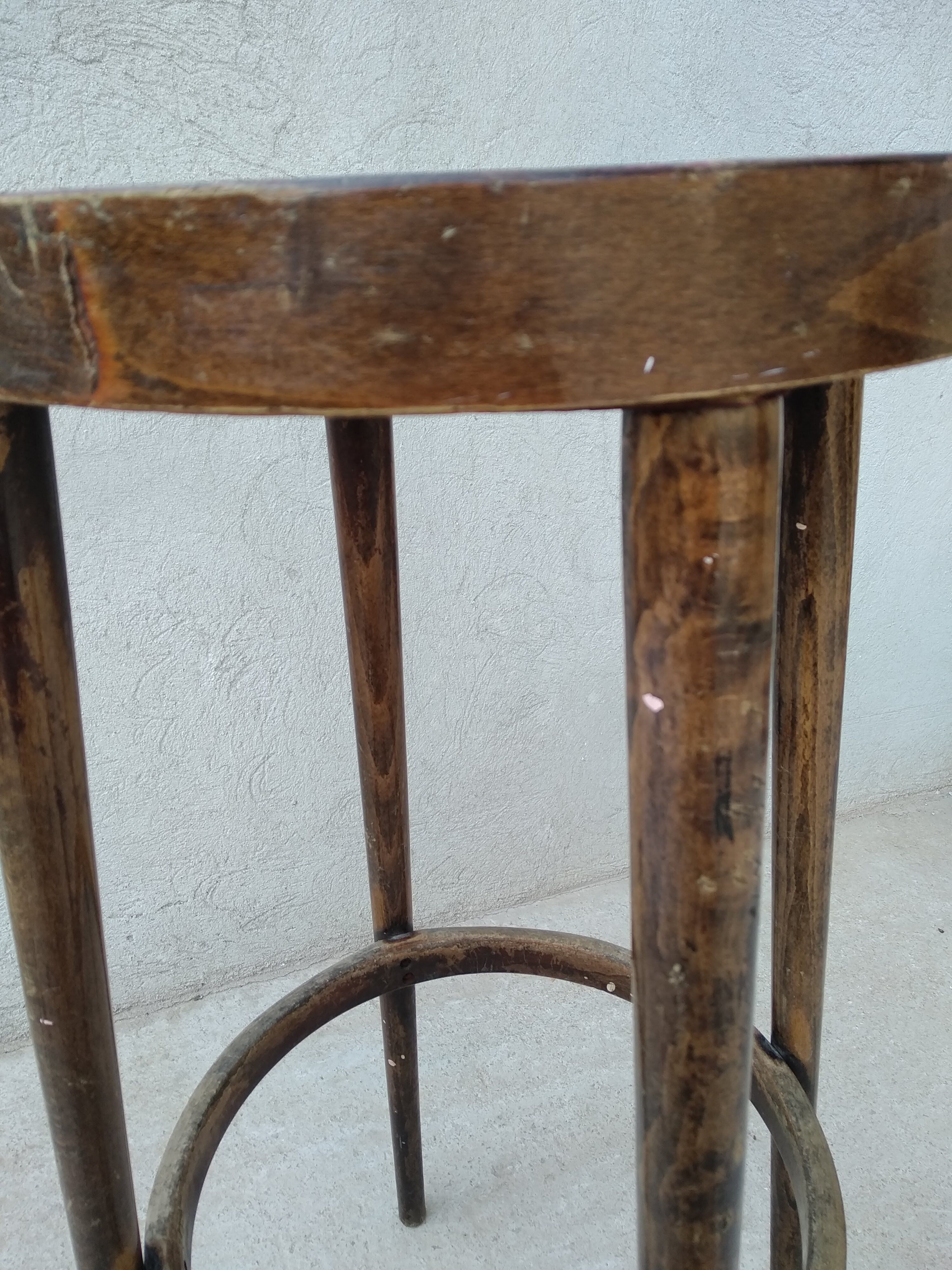 Baumann bar top stool 60s