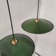 Suspensions in enamelled sheets