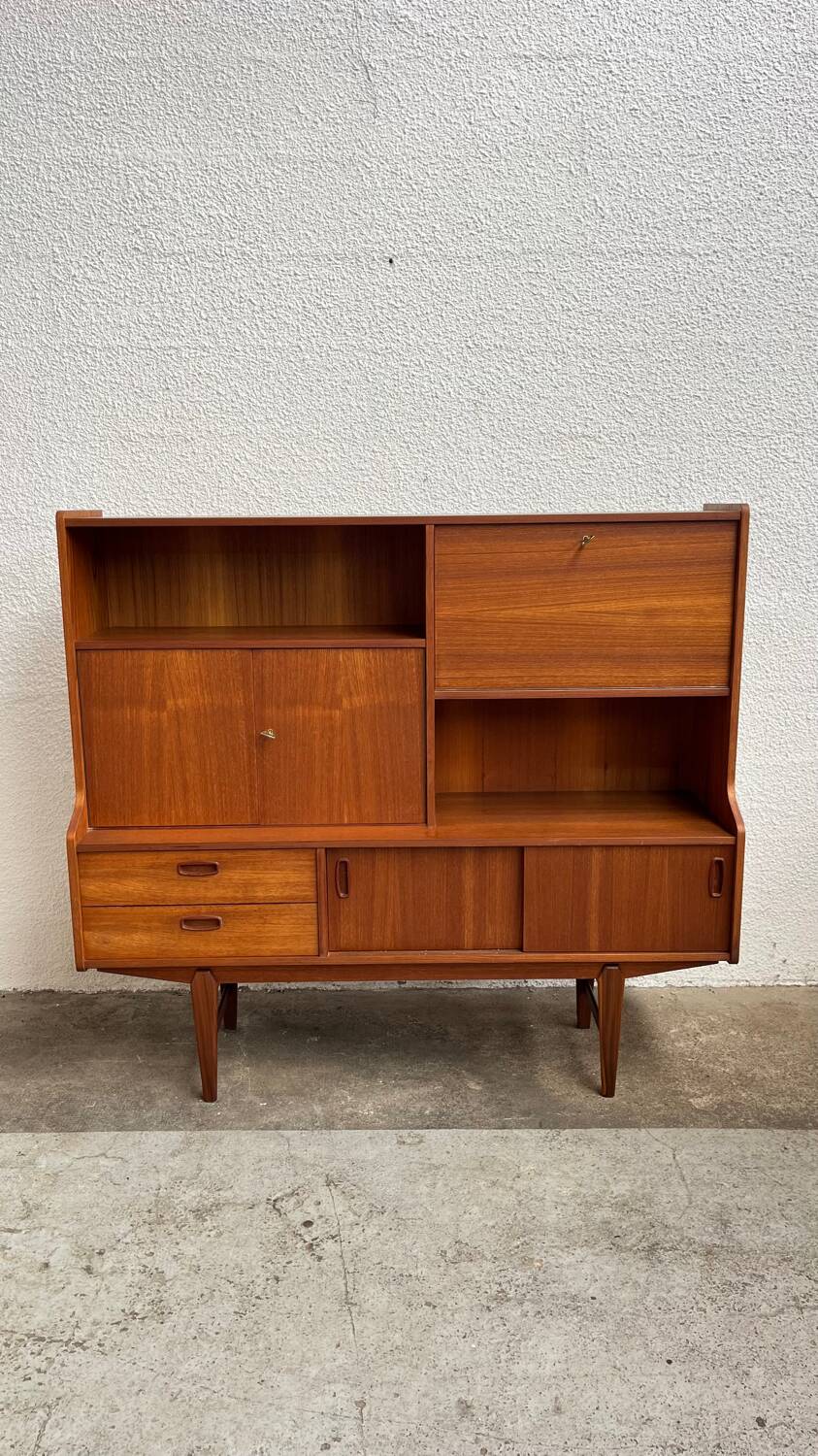 Buffet scandinave en teck années 60