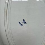 Plat de présentation oval Staint Amand