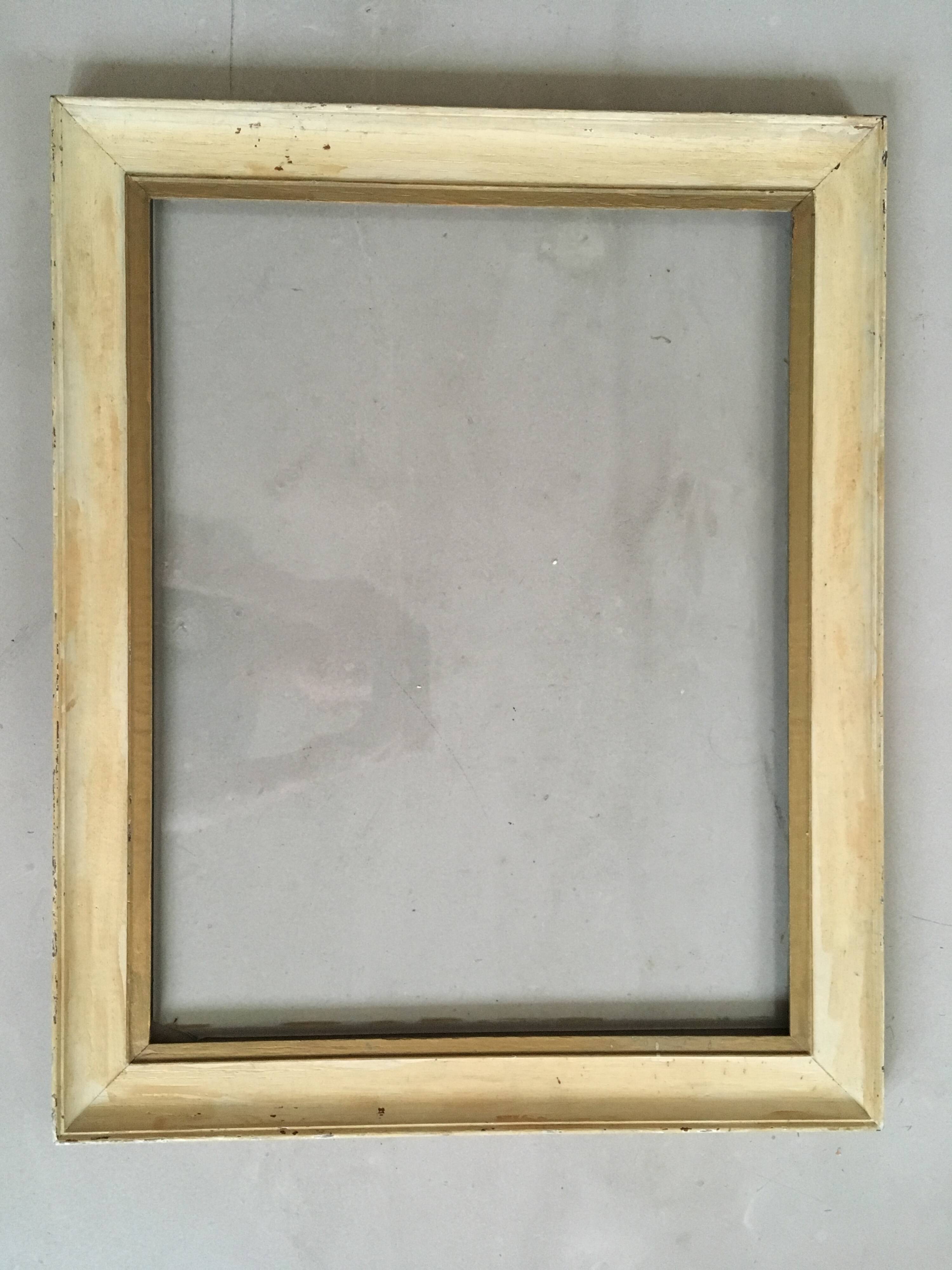 Old wooden frame 55x44cm