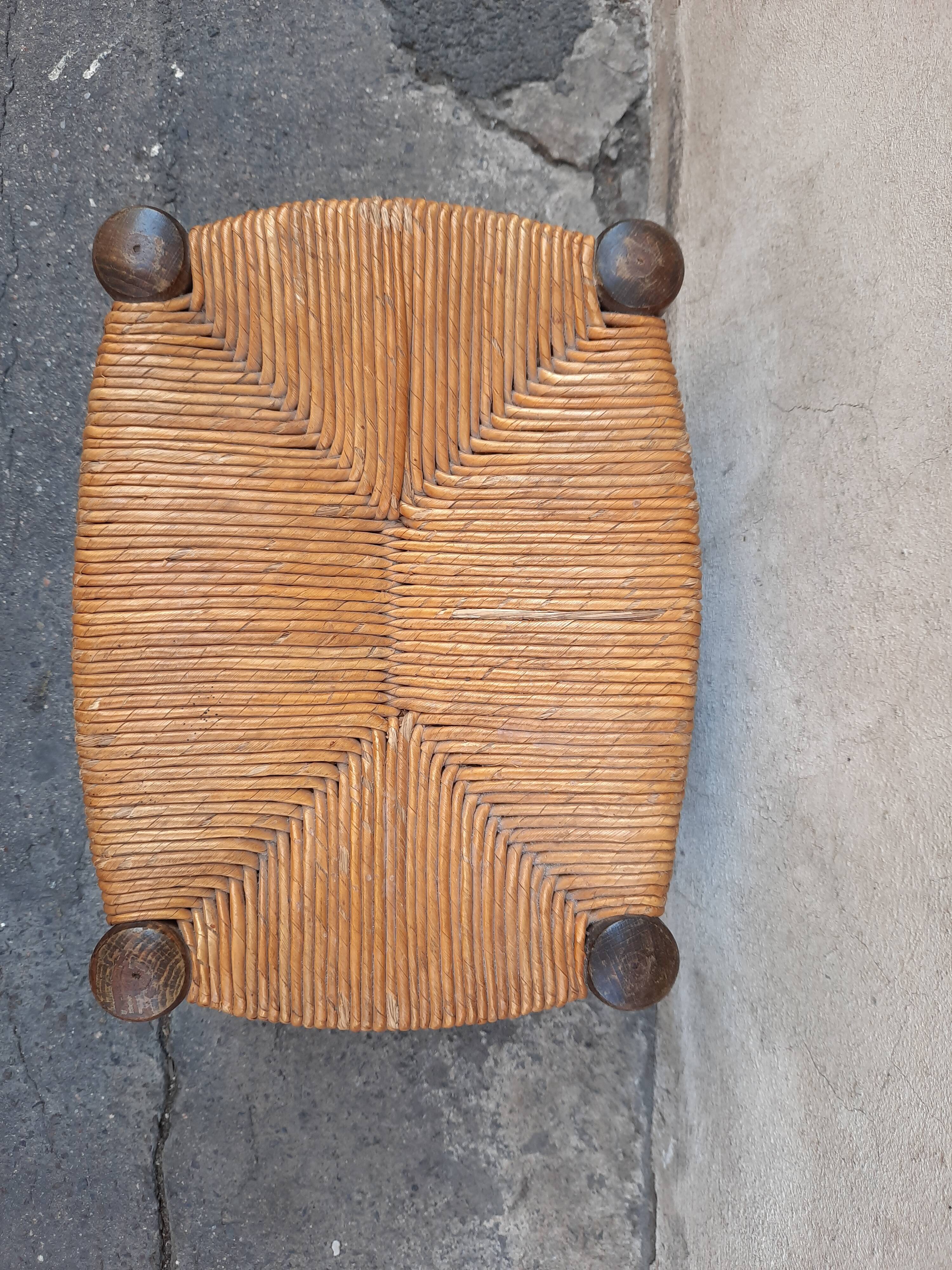 Tabouret rustique