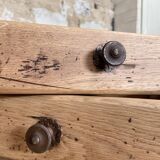 Solid oak farm table