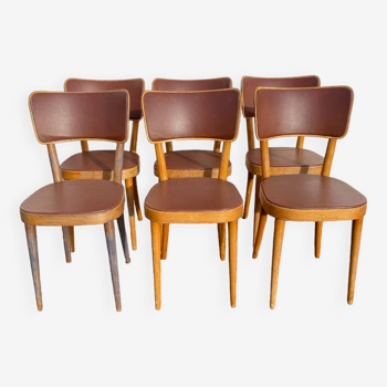 Set de 6 chaises baumann