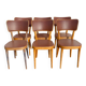 Set of 6 Baumann chairs