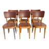 Set de 6 chaises baumann