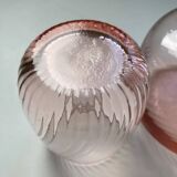 Pink Glass Night Carafe