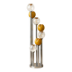 Seven-globe floor lamp in Murano glass, Gaetano Sciolari, 1970s.