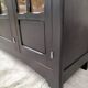 Buffet showcase 3 doors patiné black year 50