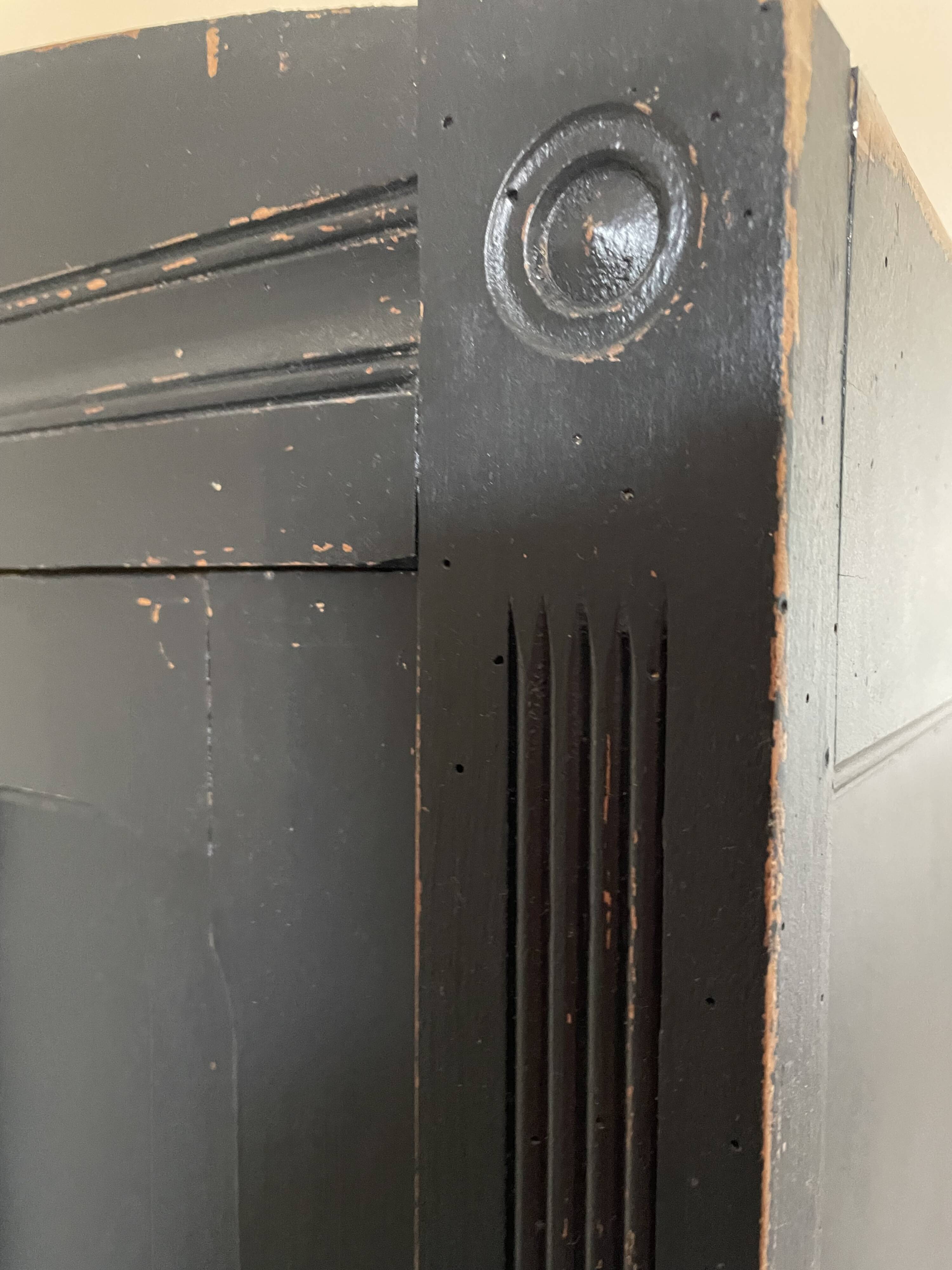 Old hotel wardrobe