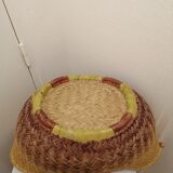Basket stuffed all in rattan