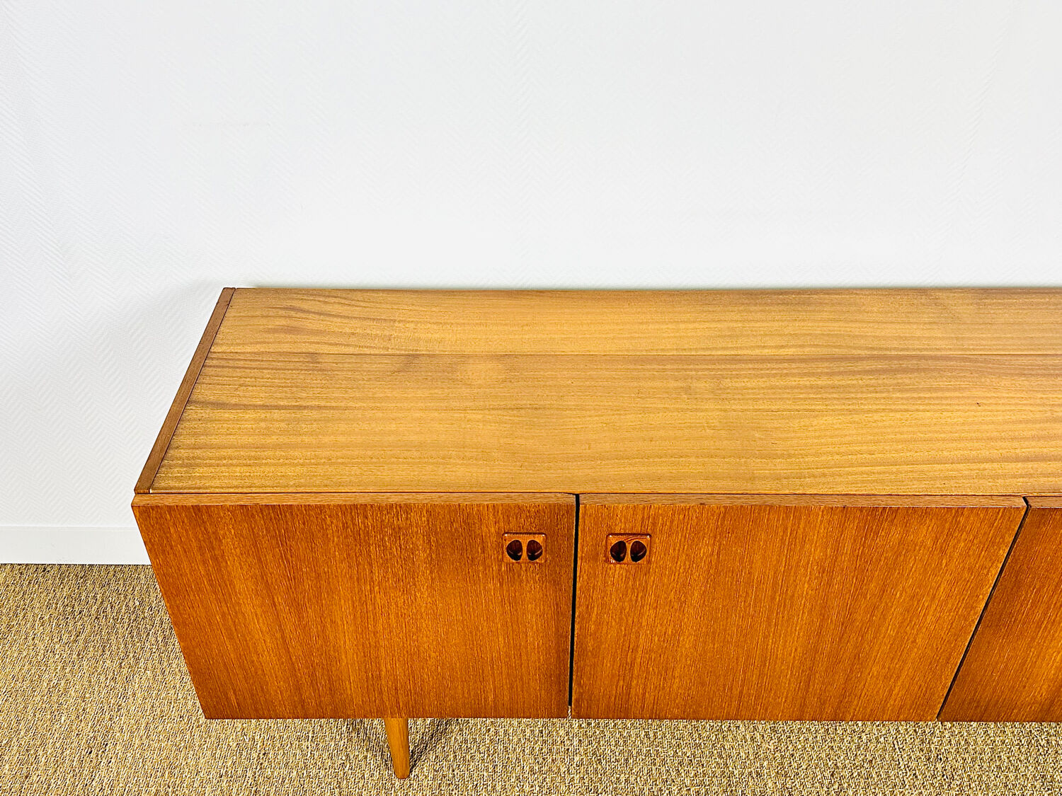 Scandinavian teak sideboard from the 1960s.