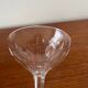 8 Val Saint Lambert Crystal Champagne Glasses, Nestor Model.