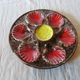 Earthenware oyster plate