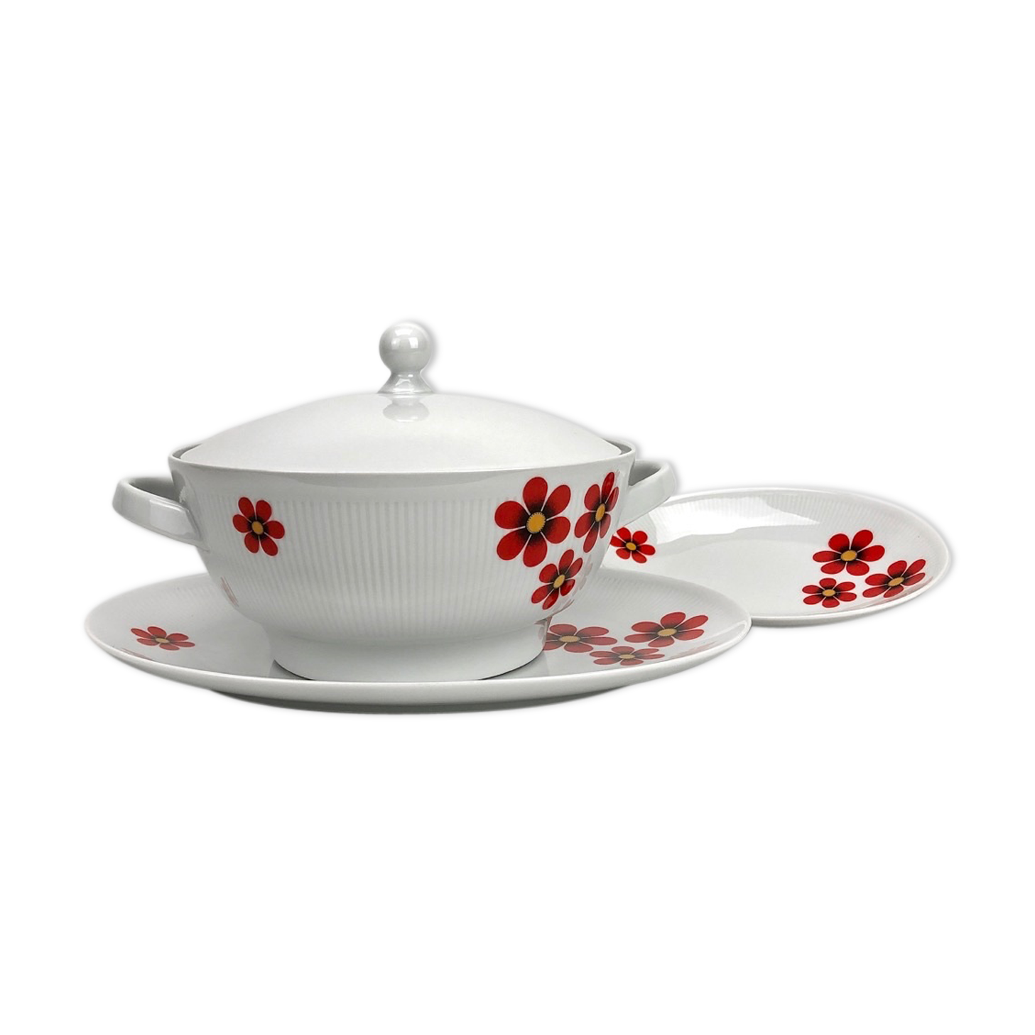 Soup and winterling seventies porcelain serving dishes