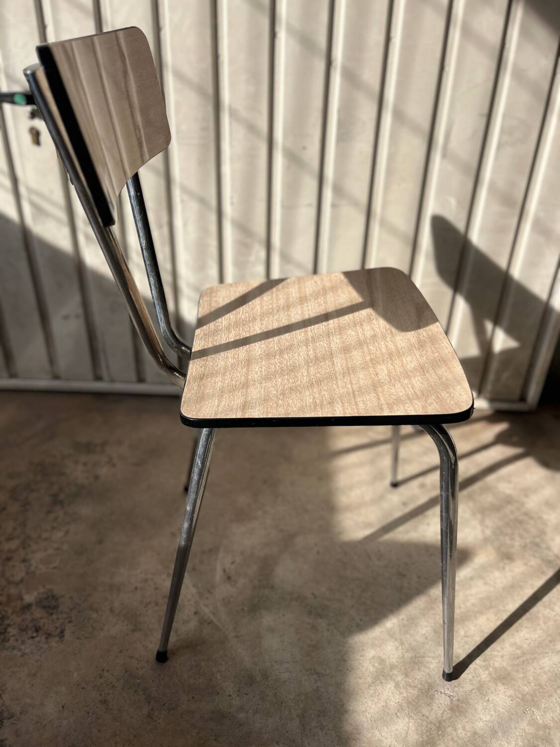 4 vintage Formica chairs