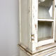 Vintage brocant White painted Kitchen display cabinet