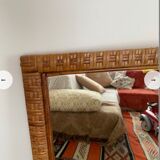Rattan mirror year 70