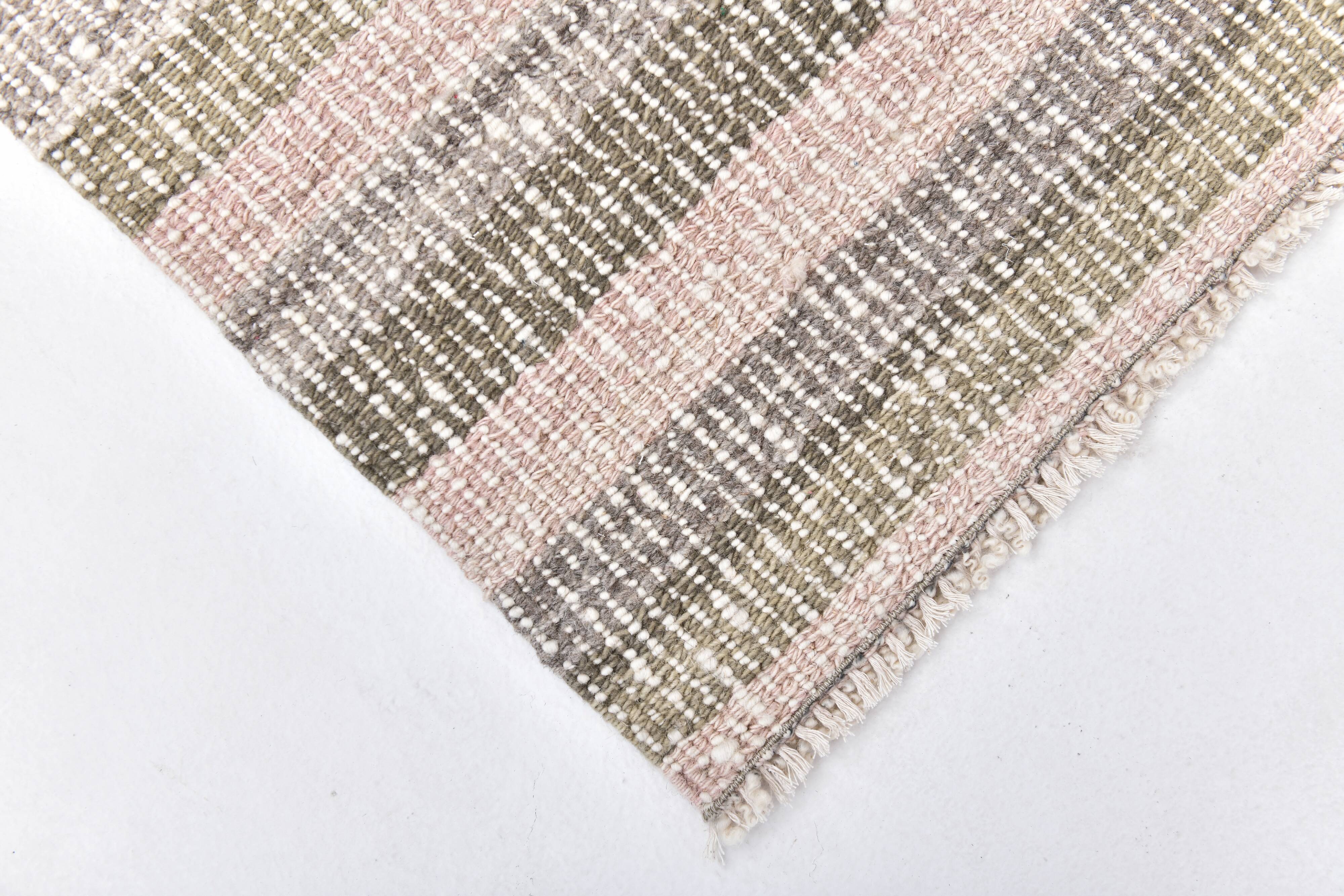 212x145 pink green wool kilim rugs, organic wool kilim rugs, scandinavian k