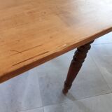 Farm table walnut oval tray