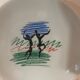 Limoges porcelain plate Decoration of Picasso XXcentury