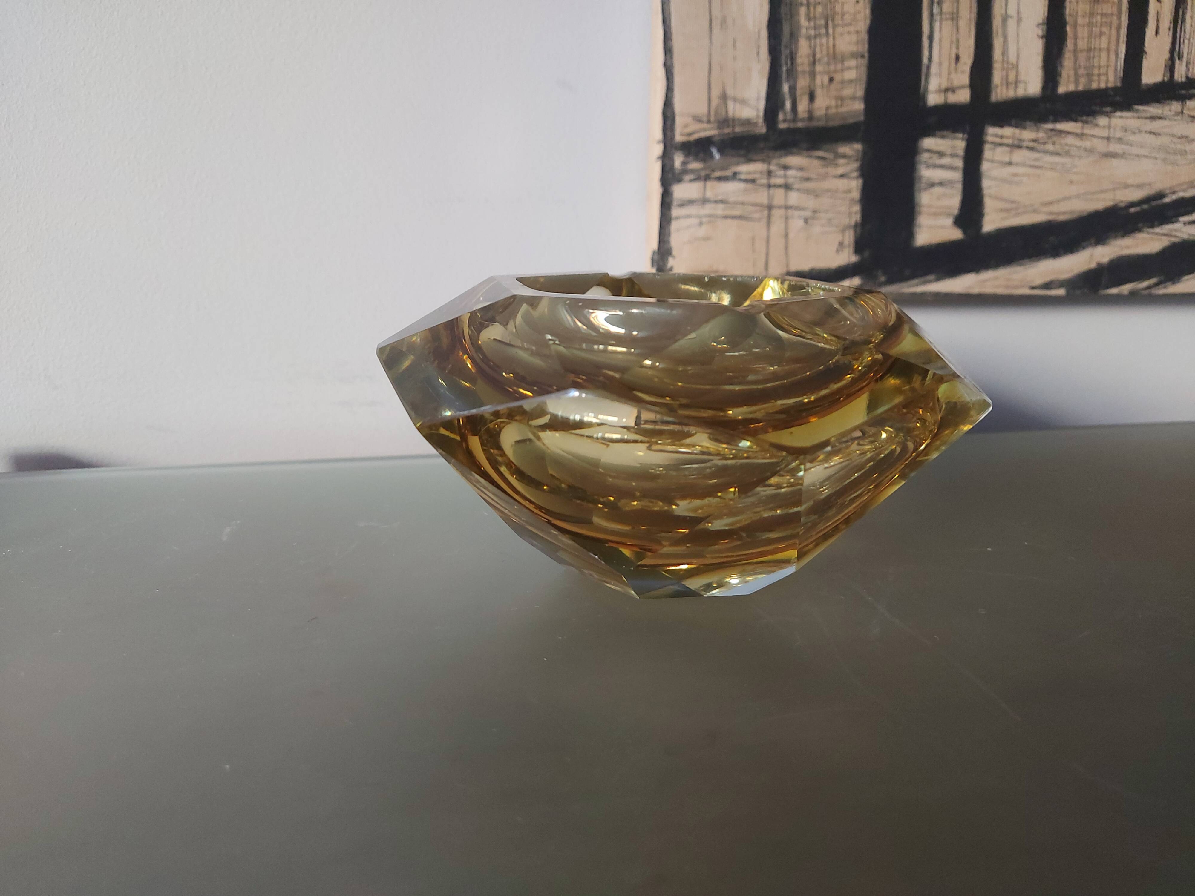 Design glass ashtray