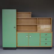 Multifunctional dutch modernist storage unit 1930s