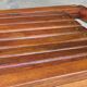 Vintage wood folding chair