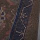 Vintage Turkish Oushak Rug Handwoven 79x230 cm
