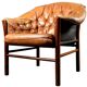 G Mobel Armchair, 1960s, Leather