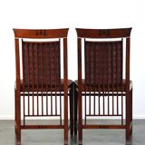 Set of four luxurious Schuitema dining chairs from the Decoforma series