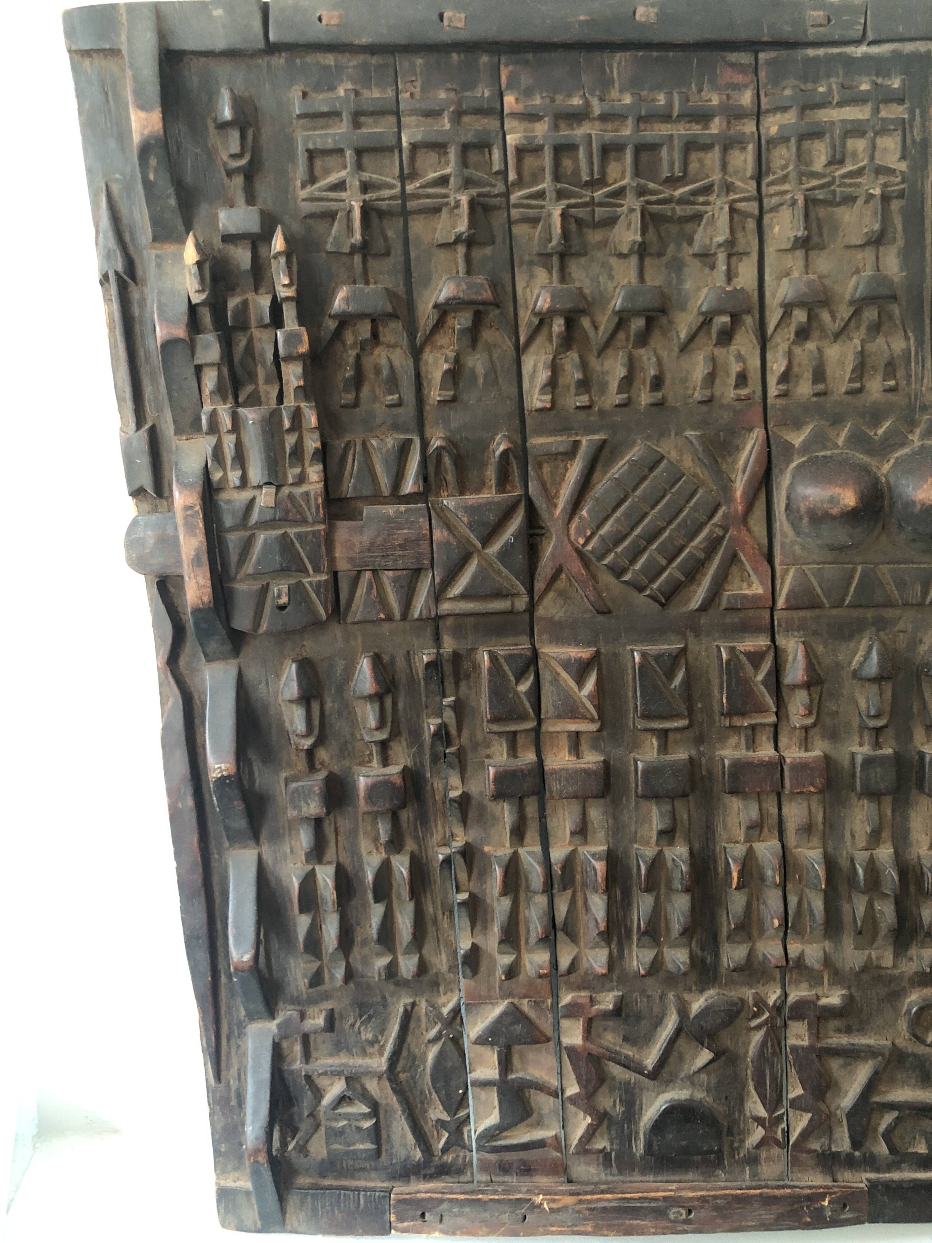 Ancient Dogon door