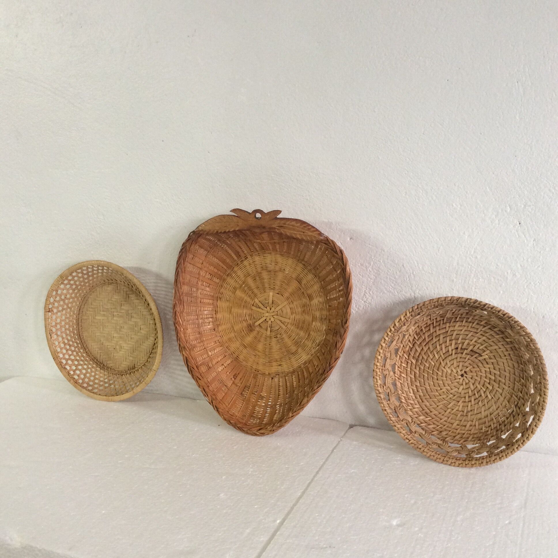 Trio of baskets