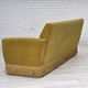 1970s, Danish 3-seater sofa, original light green furniture velour.