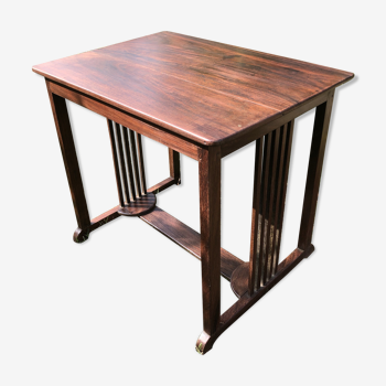 Side table in rosewood