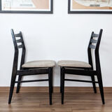Lot de 4 chaises vintage des années 60
